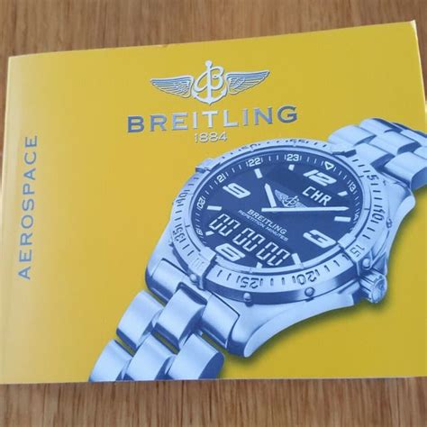 breitling aerospace arm|Breitling aerospace setting instructions.